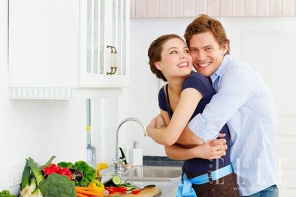 šťastný manželský pár